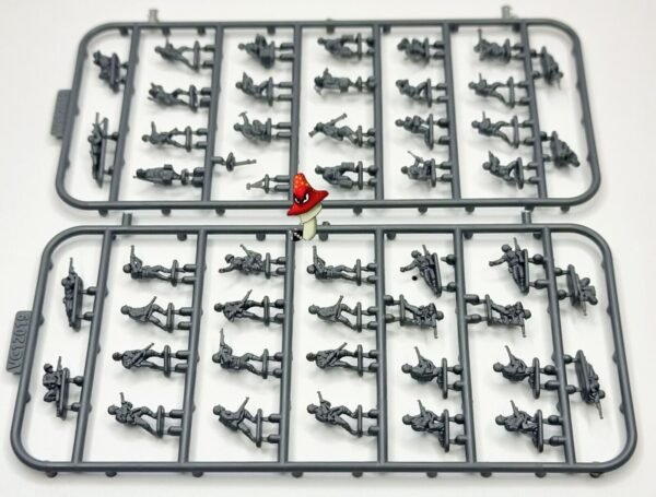 Victrix 47 x US Infantry Troops 12mm 1:144 WWII VG12019 1 x Sprue Set Unboxed - Image 12