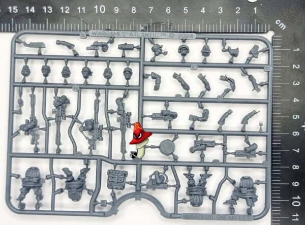 Wargames Atlantic SneakFeet 28mm 1/56 scale 1 x sprue Ratling snipers - Image 2