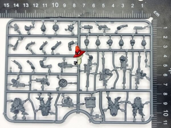 Wargames Atlantic SneakFeet 28mm 1/56 scale 1 x sprue Ratling snipers - Image 3