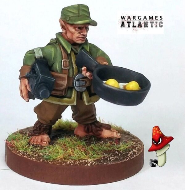 Wargames Atlantic SneakFeet 28mm 1/56 scale 1 x sprue Ratling snipers - Image 5