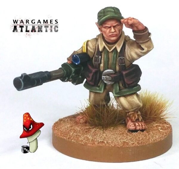 Wargames Atlantic SneakFeet 28mm 1/56 scale 1 x sprue Ratling snipers - Image 7