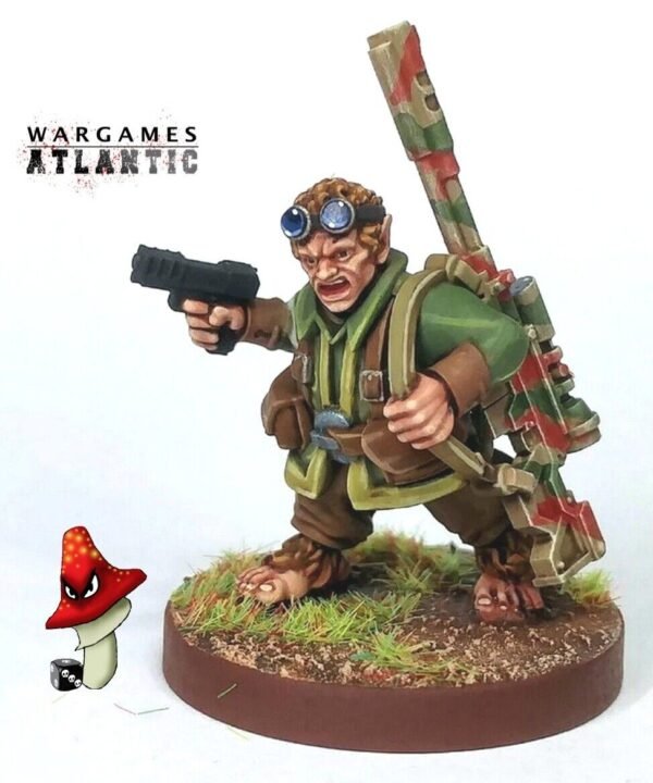 Wargames Atlantic SneakFeet 28mm 1/56 scale 1 x sprue Ratling snipers - Image 8