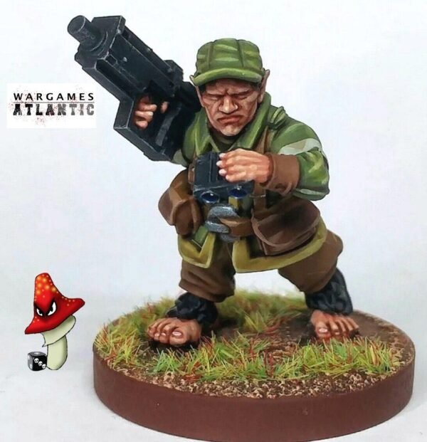 Wargames Atlantic SneakFeet 28mm 1/56 scale 1 x sprue Ratling snipers - Image 9