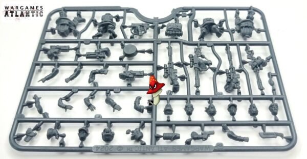 Wargames Atlantic SneakFeet 28mm 1/56 scale 1 x sprue Ratling snipers - Image 13