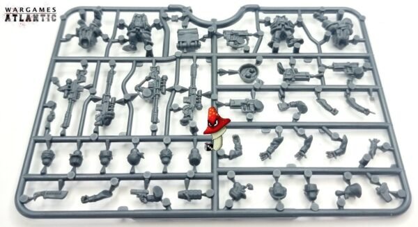 Wargames Atlantic SneakFeet 28mm 1/56 scale 1 x sprue Ratling snipers - Image 15