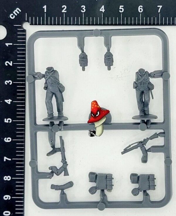 British Napoleonic 1 x Riflemen Sprue 1808-1815 Perry Miniatures 28mm Unboxed - Image 2