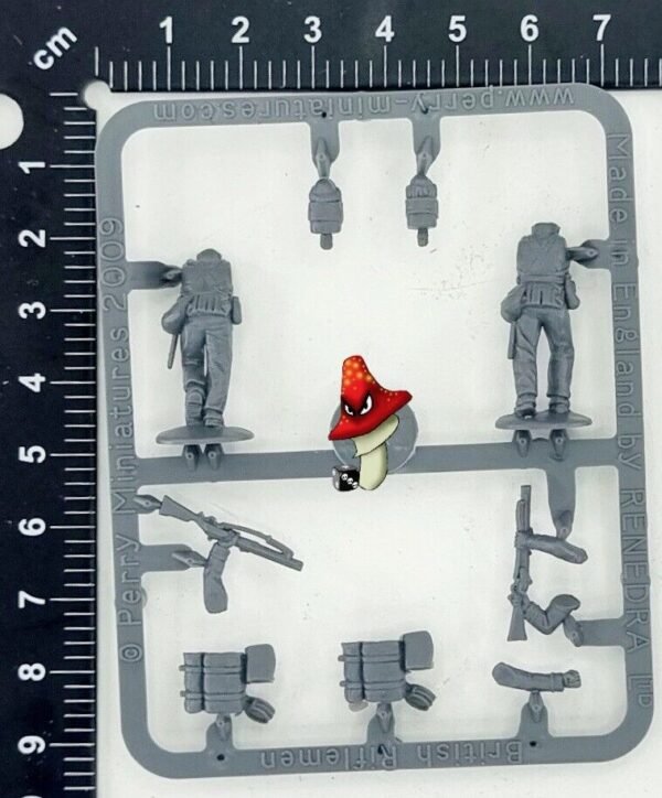 British Napoleonic 1 x Riflemen Sprue 1808-1815 Perry Miniatures 28mm Unboxed - Image 3