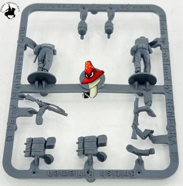 British Napoleonic 1 x Riflemen Sprue 1808-1815 Perry Miniatures 28mm Unboxed - Image 4