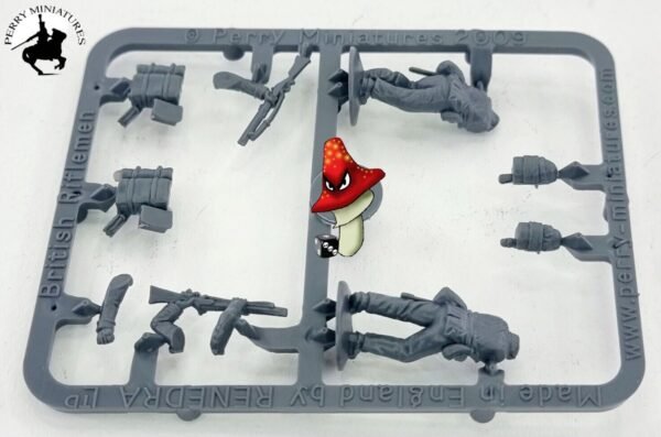 British Napoleonic 1 x Riflemen Sprue 1808-1815 Perry Miniatures 28mm Unboxed - Image 5