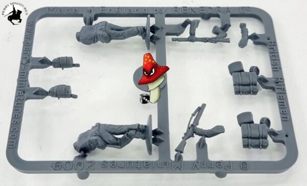 British Napoleonic 1 x Riflemen Sprue 1808-1815 Perry Miniatures 28mm Unboxed - Image 7