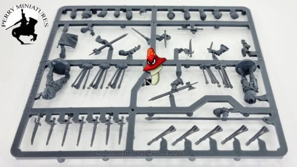 Wars of the Roses Infantry 1455-1487 Perry Miniatures 28mm 1 x Command Sprue - Image 6