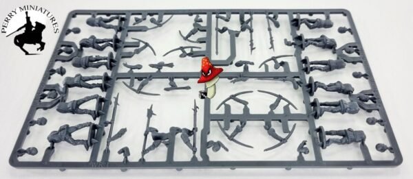 Wars of the Roses Infantry 1455-1487 Bows & Bill Perry Miniatures 28mm 1 x Sprue - Image 6