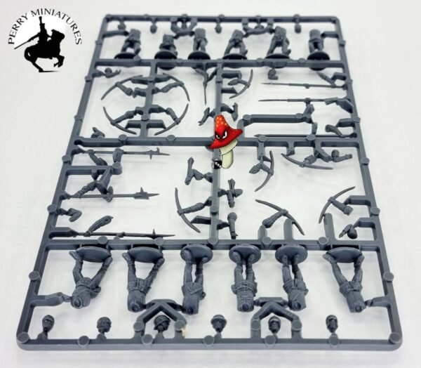 Wars of the Roses Infantry 1455-1487 Bows & Bill Perry Miniatures 28mm 1 x Sprue - Image 10