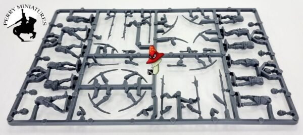 Wars of the Roses Infantry 1455-1487 Bows & Bill Perry Miniatures 28mm 1 x Sprue - Image 13