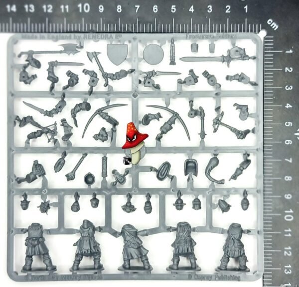 Soldier Frostgrave 28mm 1/56 scale figures FGVP01 DnD 1 x Plastic Sprue unboxed - Image 3