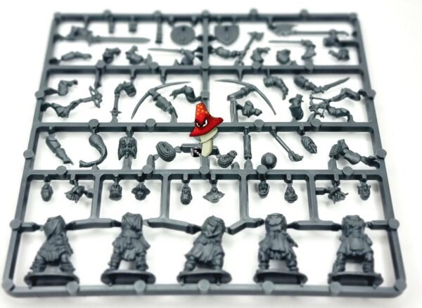 Soldier Frostgrave 28mm 1/56 scale figures FGVP01 DnD 1 x Plastic Sprue unboxed - Image 4