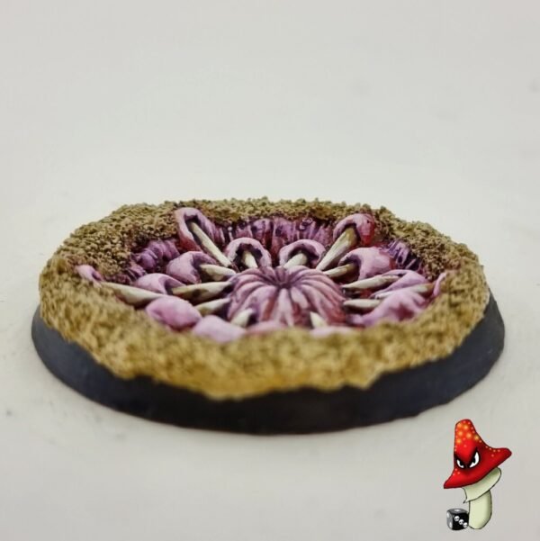 1 x 50mm PitBeast Round Resin Base scenic tyranid 40k wargames scenery  Mawpit - Image 9