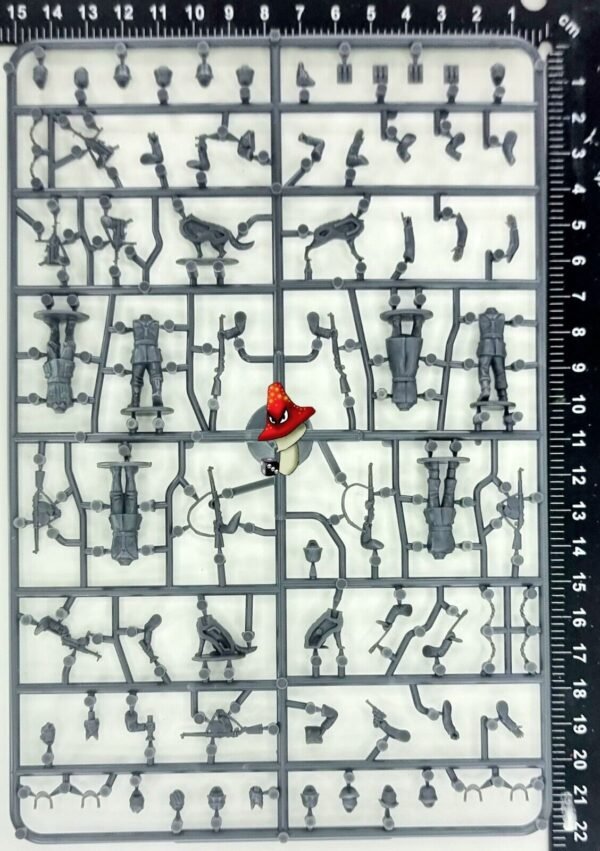 German Sentries & Dogs Wargames Atlantic 1/56 28mm scale WWII 1 x sprue Unboxed - Image 2