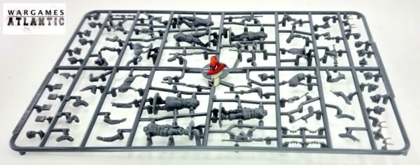 German Sentries & Dogs Wargames Atlantic 1/56 28mm scale WWII 1 x sprue Unboxed - Image 6