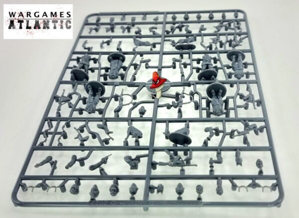 German Sentries & Dogs Wargames Atlantic 1/56 28mm scale WWII 1 x sprue Unboxed - Image 7