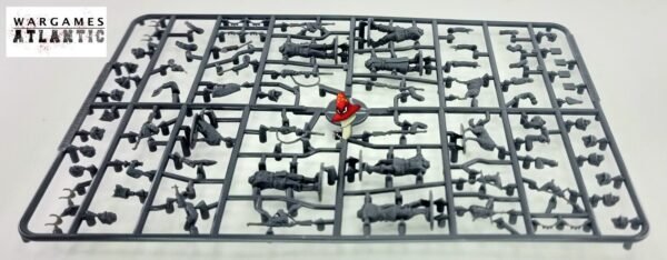 German Sentries & Dogs Wargames Atlantic 1/56 28mm scale WWII 1 x sprue Unboxed - Image 8