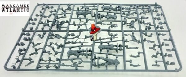 German Sentries & Dogs Wargames Atlantic 1/56 28mm scale WWII 1 x sprue Unboxed - Image 13