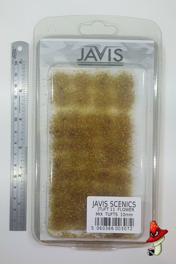 Javis Scenics flower mixed Tufts 10mm JTUFT11 Railway Diorama Wargaming