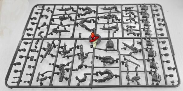 SpaceNam Wargames Atlantic 1 x plastic sprue unboxed 28mm 1/56 catachan fighters - Image 6