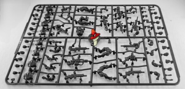 SpaceNam Wargames Atlantic 1 x plastic sprue unboxed 28mm 1/56 catachan fighters - Image 8