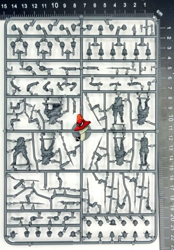 Wargames Atlantic Russian Infantry 1914-1918 1/56 28mm scale WWI 1 x sprue Unbox - Image 3