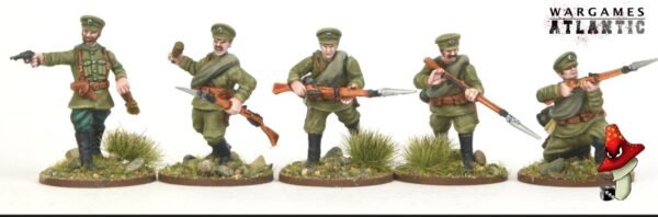 Wargames Atlantic Russian Infantry 1914-1918 1/56 28mm scale WWI 1 x sprue Unbox - Image 20