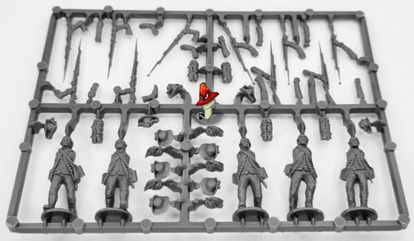 Perry Miniatures American War of Independence 1775-1783 British infantry sprue - Image 4