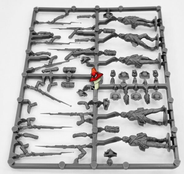 Perry Miniatures American War of Independence 1775-1783 British infantry sprue - Image 7