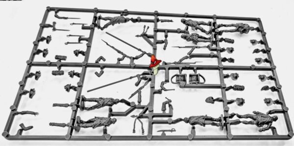 Perry Miniatures American War of Independence 1775-1783 British command 1 sprue - Image 5