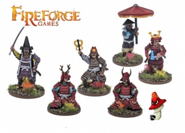 Samurai Command Fireforge Games 1/56 28mm  unboxed Samurai Wars Wargames - Image 3