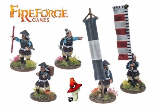 Samurai Command Fireforge Games 1/56 28mm  unboxed Samurai Wars Wargames - Image 4