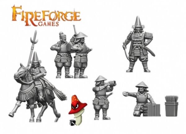 Samurai Command Fireforge Games 1/56 28mm  unboxed Samurai Wars Wargames - Image 5