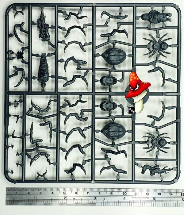 Wargames Atlantic Fantasy Giant Spiders  28mm 1/56 Scale 1 x Sprue Unboxed - Image 3