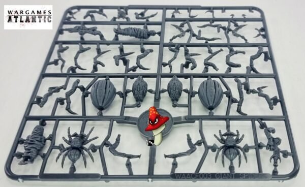 Wargames Atlantic Fantasy Giant Spiders  28mm 1/56 Scale 1 x Sprue Unboxed - Image 5