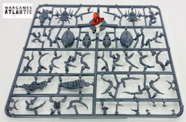 Wargames Atlantic Fantasy Giant Spiders  28mm 1/56 Scale 1 x Sprue Unboxed - Image 8