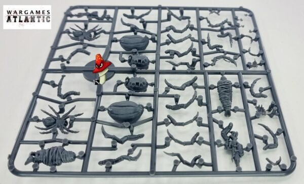 Wargames Atlantic Fantasy Giant Spiders  28mm 1/56 Scale 1 x Sprue Unboxed - Image 11