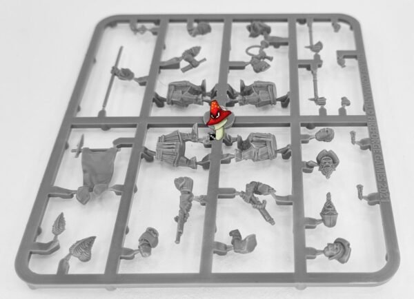 Stone Realm Dwarf Command 1 x Plastic Sprue Fireforge Games 28mm 1/56 unboxed - Image 8