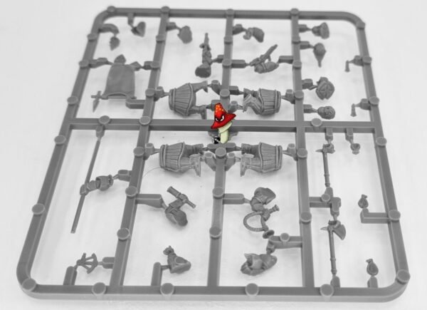 Stone Realm Dwarf Command 1 x Plastic Sprue Fireforge Games 28mm 1/56 unboxed - Image 10