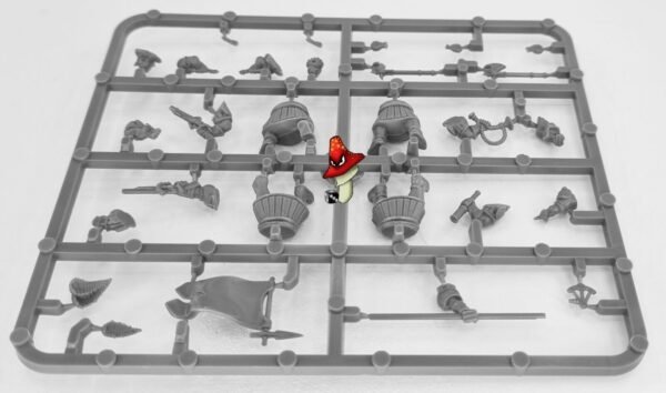 Stone Realm Dwarf Command 1 x Plastic Sprue Fireforge Games 28mm 1/56 unboxed - Image 12