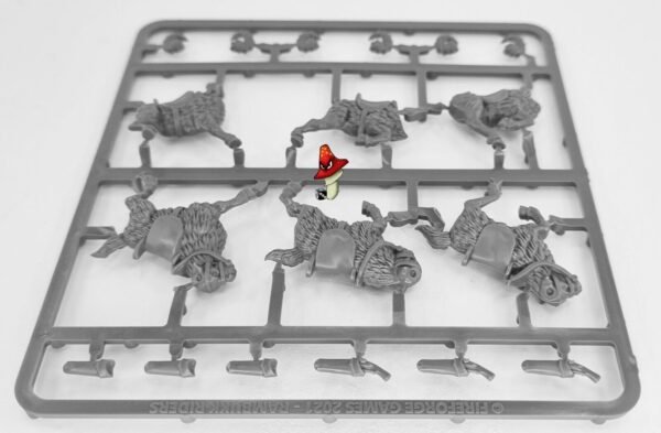 Stone Realm Dwarf Rambukk Riders & Rams plastic Sprues 28mm 1/56 Fireforge - Image 10