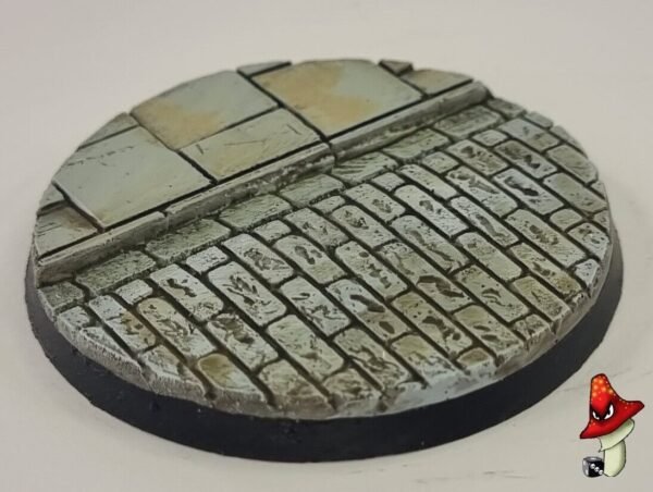 1 x 60mm Cobblestone Resin Bases 40k WWII table top wargames