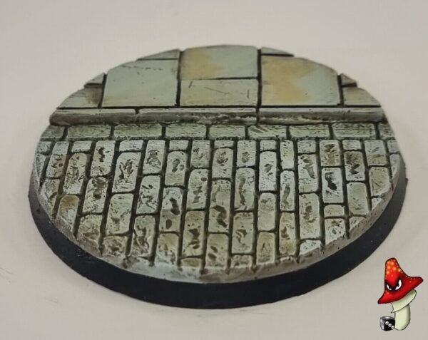 1 x 60mm Cobblestone Resin Bases 40k WWII table top wargames - Image 2