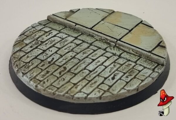 1 x 60mm Cobblestone Resin Bases 40k WWII table top wargames - Image 3