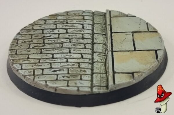 1 x 60mm Cobblestone Resin Bases 40k WWII table top wargames - Image 4