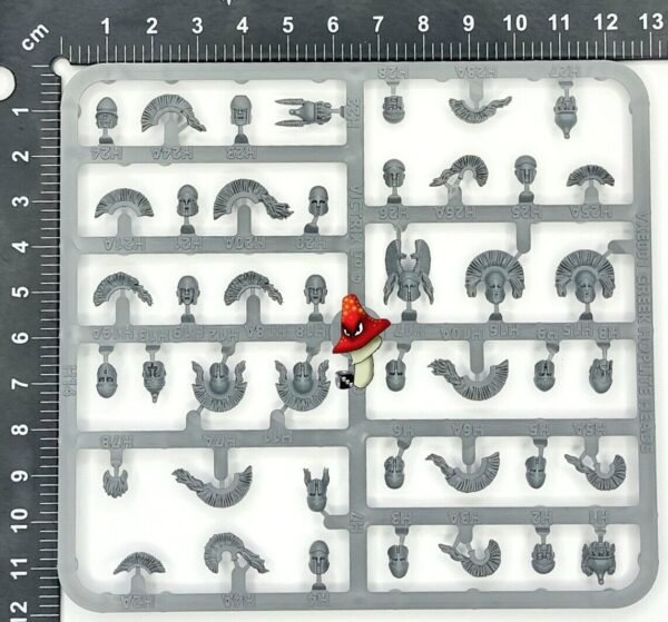 Victrix Greek Hoplite Heads 28mm 1/56 scale 1 x Sprue Wargames Conversions - Image 2